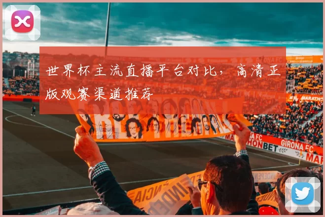 世界杯主流直播平台对比，高清正版观赛渠道推荐